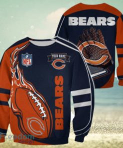 Chicago Bears Custom Name Christmas Ugly Sweater Sweatshirt Sport For Fans