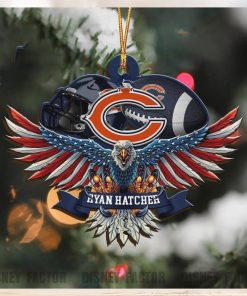 Chicago Bears Decorations, Eagles Christmas Ornaments