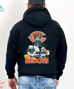 Chicago Bears Mickey Mouse Donald Duck Goofy shirt