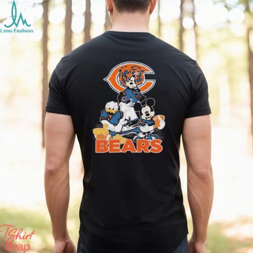 Chicago Bears Mickey Mouse Donald Duck Goofy shirt