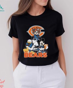 Chicago Bears Mickey Mouse Donald Duck Goofy shirt