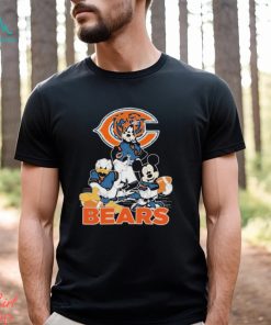 Chicago Bears Mickey Mouse Donald Duck Goofy shirt