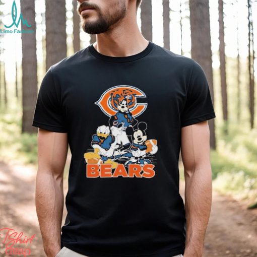 Chicago Bears Mickey Mouse Donald Duck Goofy shirt