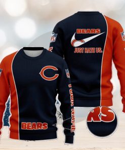 Chicago Bears NFL Just Hate Us Personalized For Fans Sweater New