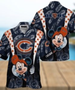 Chicago Bears nfl mickey mouse Hawaiian Shirt custom for fan