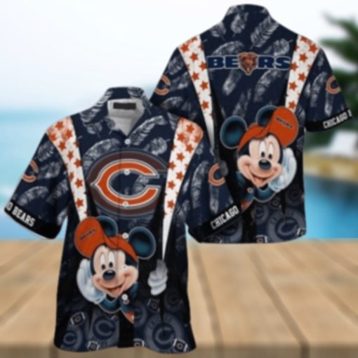Chicago Bears nfl mickey mouse Hawaiian Shirt custom for fan