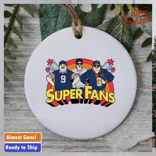 Chicago Bears super fans ornament