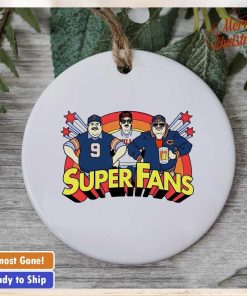 Chicago Bears super fans ornament