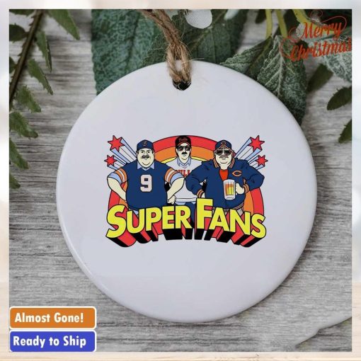 Chicago Bears super fans ornament