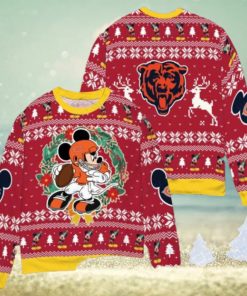 Chicago Bears x Mickey Mouse Ugly Christmas Sweater