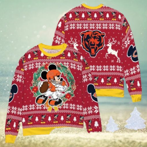 Chicago Bears x Mickey Mouse Ugly Christmas Sweater