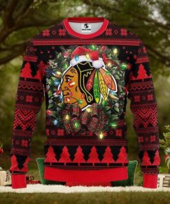 Chicago Blackhawks Christmas Ugly Sweater