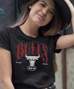 Chicago Bulls NBA Suga Glitch T Shirt