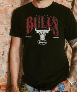 Chicago Bulls NBA Suga Glitch T Shirt