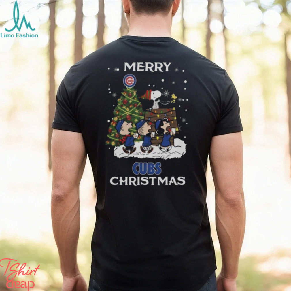 Chicago Cubs Snoopy Family Christmas Shirt Chicago Cubs Snoopy Family Christmas Shirt