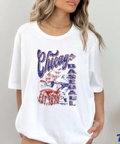 Chicago Cubs baseball est 1870 vintage t shirt