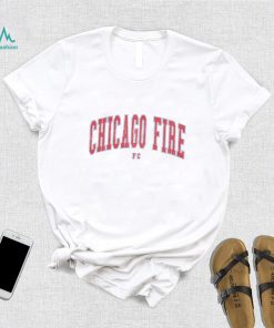 Chicago Fire Gameday Couture White Fleece Pullover Shirt