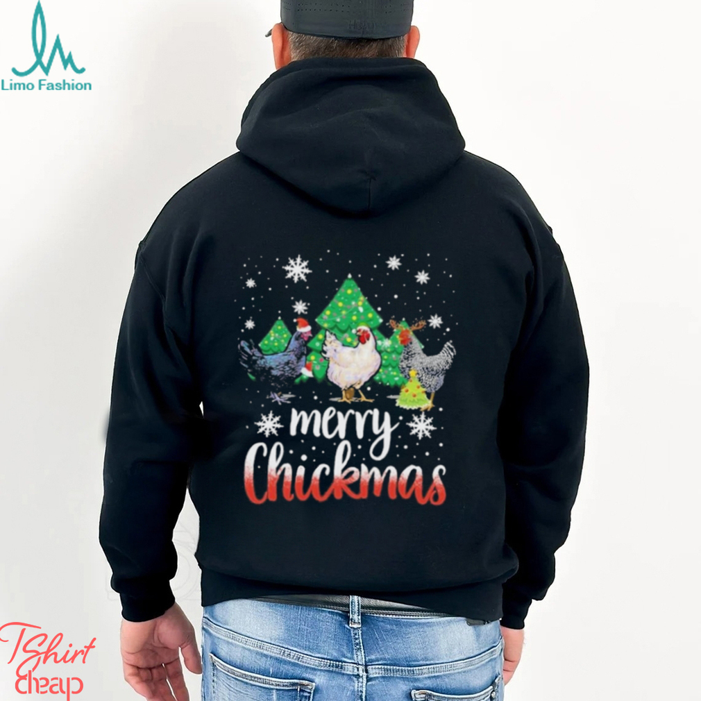 Chicken hat santa merry christmas shirt Chicken hat santa merry christmas shirt
