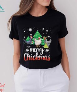 Chicken hat santa merry christmas shirt, hoodie, sweater, long sleeve and tank top Chicken hat santa merry christmas shirt