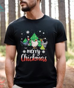 Chicken hat santa merry christmas shirt, hoodie, sweater, long sleeve and tank top Chicken hat santa merry christmas shirt
