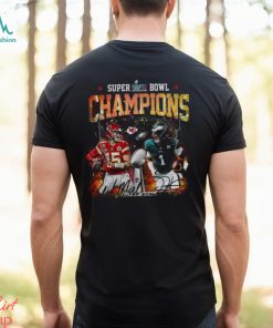 Chiefs vs Eagles Superbowl Shirt, Superbowl Champions Shirt