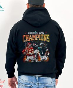 Chiefs vs Eagles Superbowl Shirt, Superbowl Champions Shirt