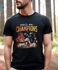 Chiefs vs Eagles Superbowl Shirt, Superbowl Champions Shirt