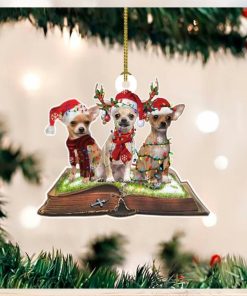 Chihuahua Christmas Ornament 2023 Christmas Tree Decorations Gifts For Chihuahua Lovers