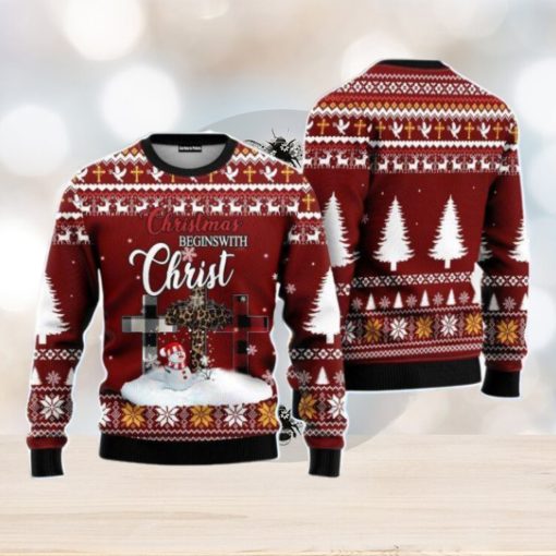 Christian Christmas Unisex Ugly Sweater