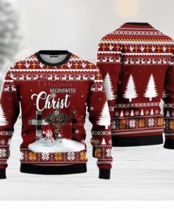 Christian Christmas Unisex Ugly Sweater