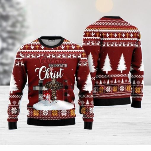 Christian Christmas Unisex Ugly Sweater