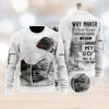 Christmas Sweater Montreal Canadiens Christmas Snowflakes Pattern Limited Edition 3D Sweater