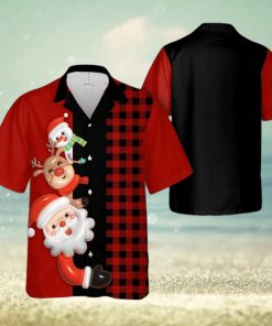 Christmas Aloha Hawaiian Shirt Funny Santa Claus Hawaiian Shirt