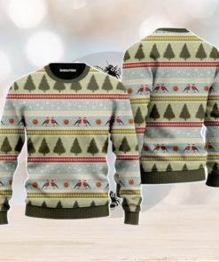 Christmas Birds Pattern Christmas Unisex Ugly Sweater