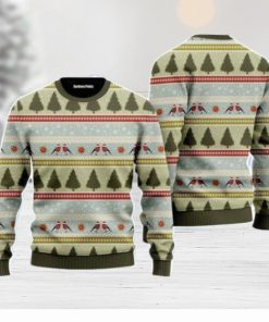 Christmas Birds Pattern Christmas Unisex Ugly Sweater