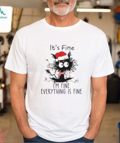 Christmas Black Cat Shirt