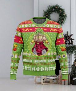 Christmas Broly Dragon Ball Z Ugly Christmas Sweaters