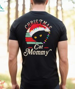 Christmas Cat Mommy vintage 2023 Shirt