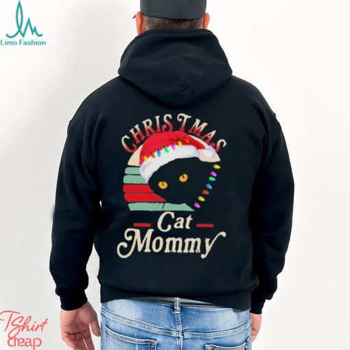 Christmas Cat Mommy vintage 2023 Shirt