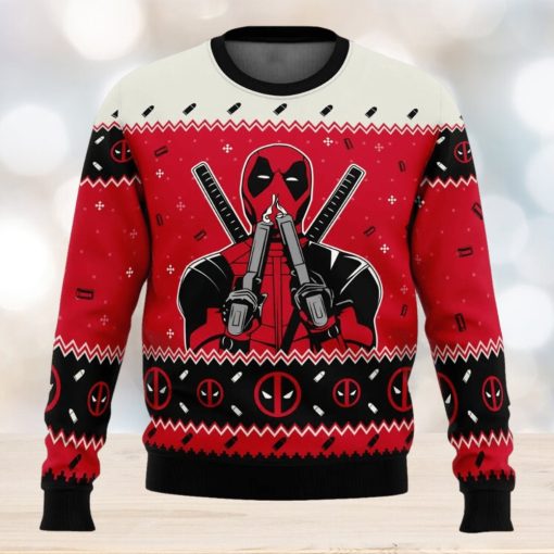 Christmas Deadpool Marvel Comics Ugly Christmas Sweater