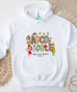 Christmas Doodle Letters and Numbers shirt