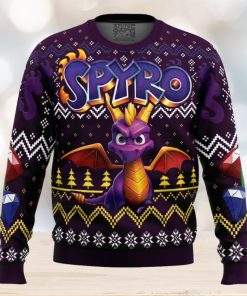 Christmas Dragon Spyro Ugly Christmas Sweater