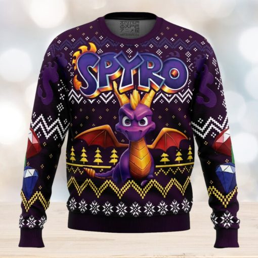 Christmas Dragon Spyro Ugly Christmas Sweater