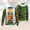 Cute Cool Like Detroit Lions Fan Bart Simpson Dab Ugly Christmas Sweater