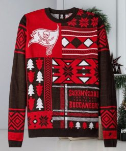 Christmas Gift Tampa Bay Buccaneers Red Black Color Ugly Christmas Sweaters