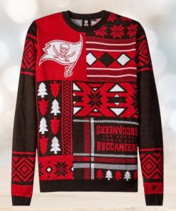 Christmas Gift Tampa Bay Buccaneers Red Black Color Ugly Christmas Sweaters