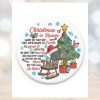 Personalized Cycling Bicycle Christmas Ornament