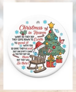 Christmas In Heaven Ornament Circle Ornament