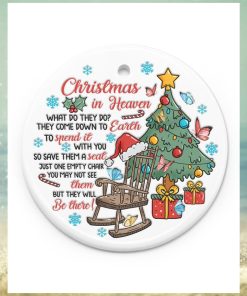 Christmas In Heaven Ornament Circle Ornament