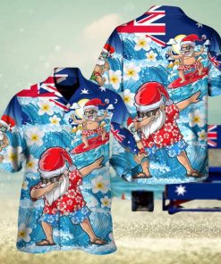 Christmas In July Dabbing Santa Hawaii Shirt